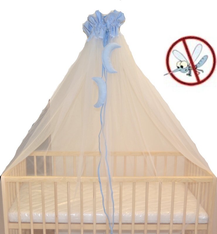 Moskytiéra na dětskou postýlku Dětský svět růžová