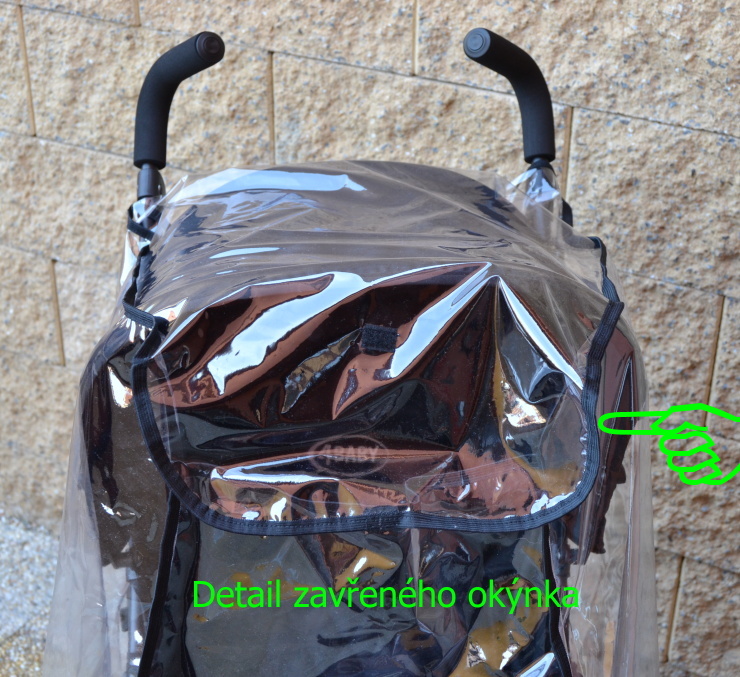 Pláštěnka na kočárek Dětský svět sportovní nádstavba kombinovaných kočárků 