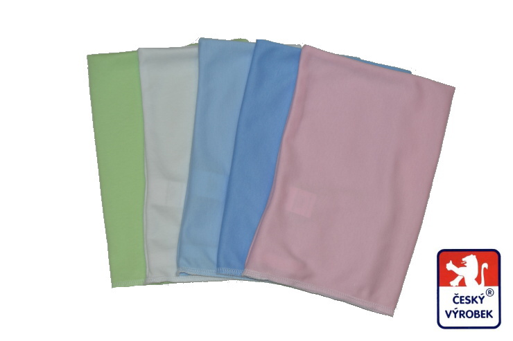 Kojenecká žíňka Dětský svět bavlněné mako sv.modrá