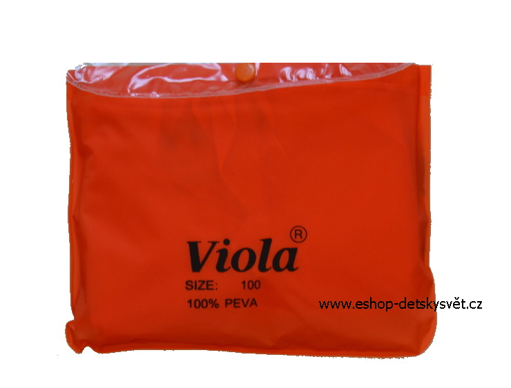 Dětská pláštěnka Viola růžová/světle růžová velikost 90