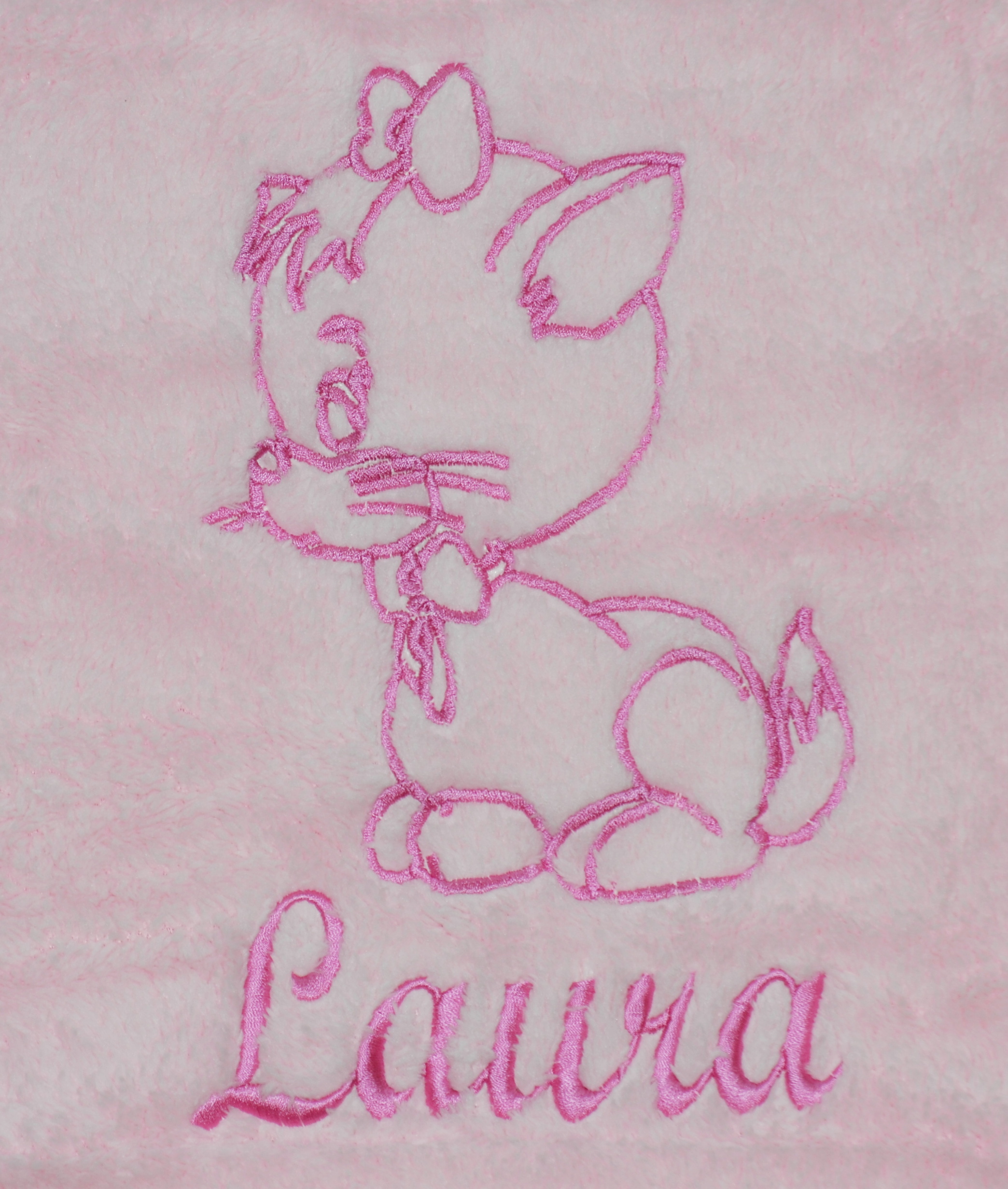 Deka na kočárek Dětský svět růžová Lama se jménem Laura