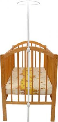 Moskytiéra na postýlku Dětský svět barevné plátno růžové