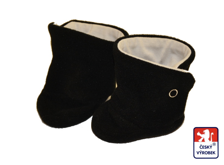 Kojenecké papučky, Dětský svět, fashion baby modré vel.0