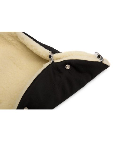 Zimní fusak do kočárku Sensillo ESKIMO BERÁNEK s kožešinou graphite