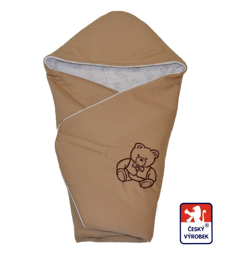 Zavinovačka do autosedačky Dětský svět modrá kočička