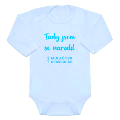 Dětské body Gama jako dárek na Vítání občánků velikost 80