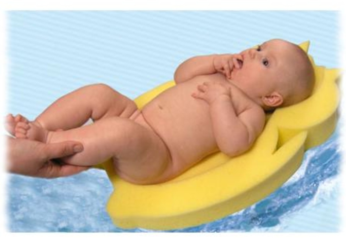 Pěnové lehátko do vaničky Badum Maxi zelené