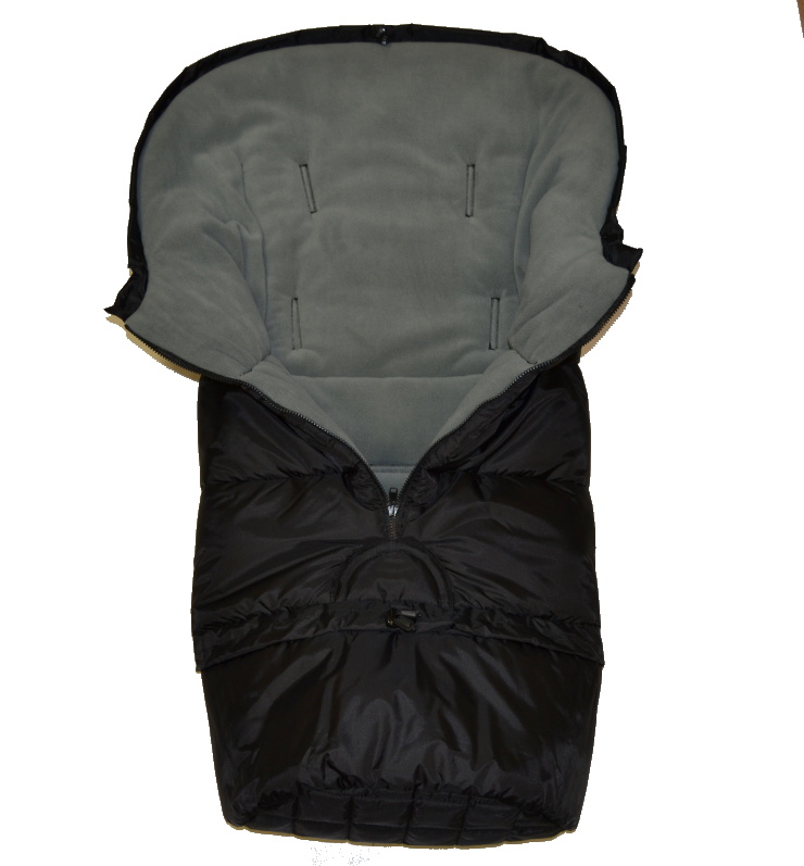 Zimní fusak do kočárku Dětský svět WINTER SPORT Fantasie 3v1 šedožlutý