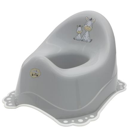 Dětský nočník Maltex Baby protiskluzový šedý
