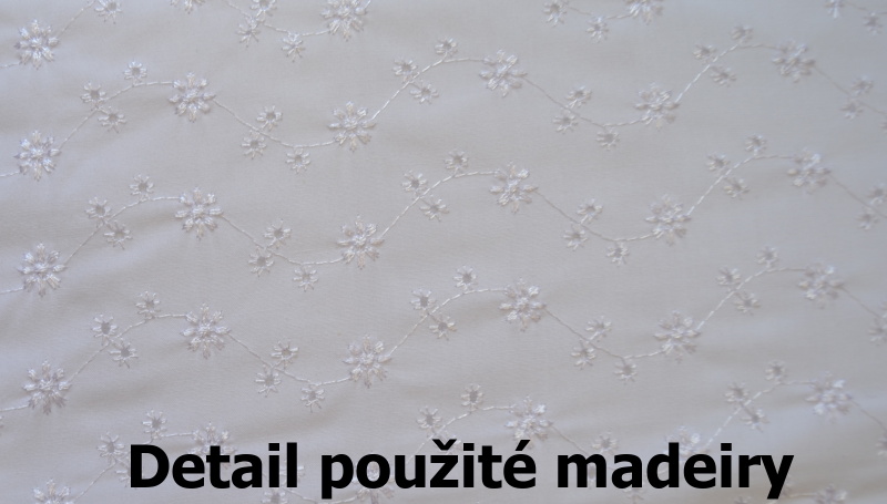 Polštářek do kočárku Dětský svět madeirový