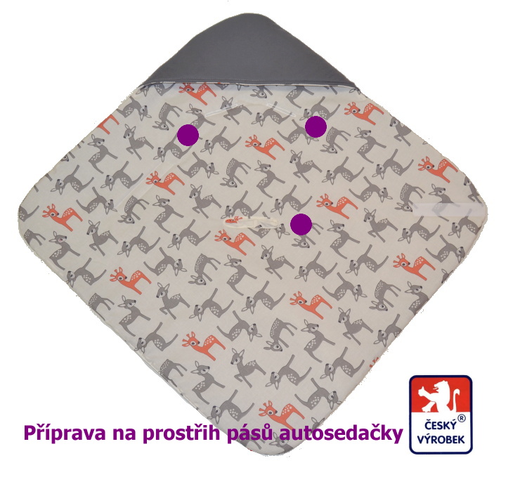 Rychlozavinovačka do autosedačky Dětský svět Panda