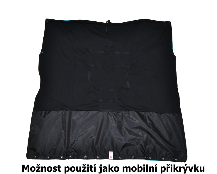 Jarní fusak do kočárku Dětský svět Benjamín hnědý se Slonem