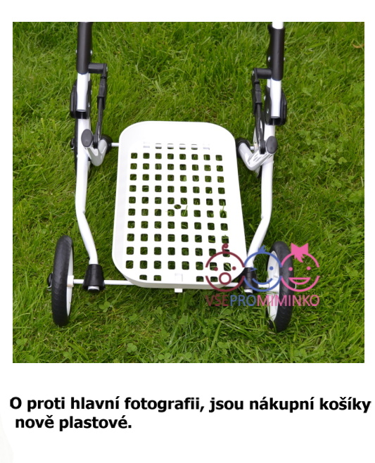 Kočárek pro panenku Adbor Lily LC24 šedorůžový s jednorožcem