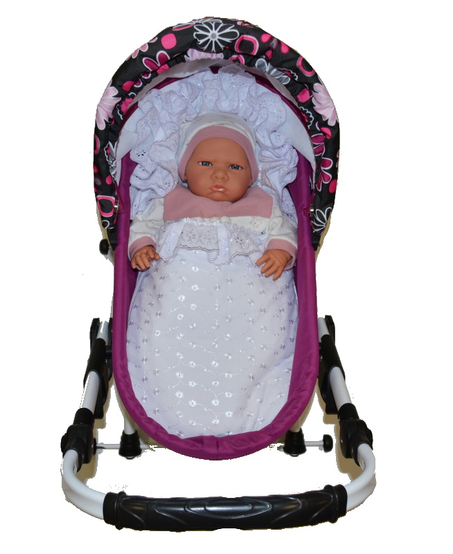 Krajkový fusak pro panenku Dětský svět 