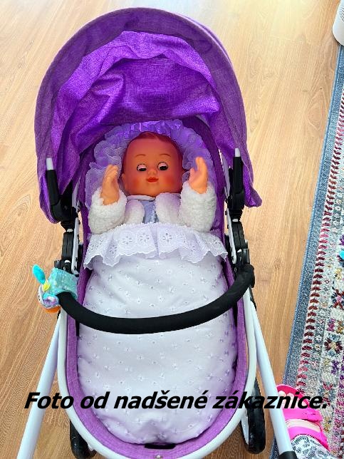 Krajkový fusak pro panenku Dětský svět 