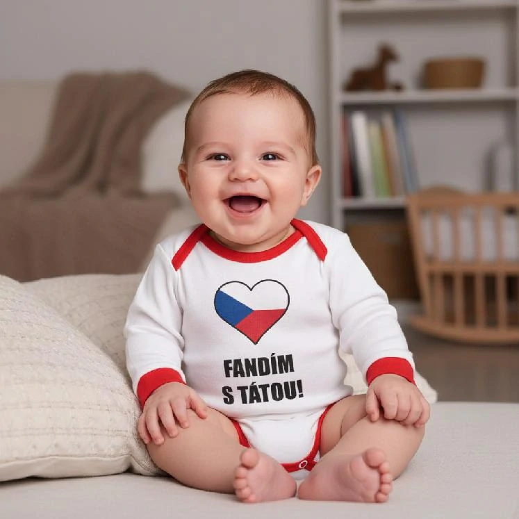 Dětské body, New Baby, Fandím s tátou vel.56