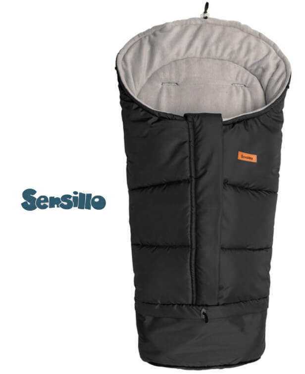 Zimní fusak Sensillo COMBI polar 3v1 černošedý