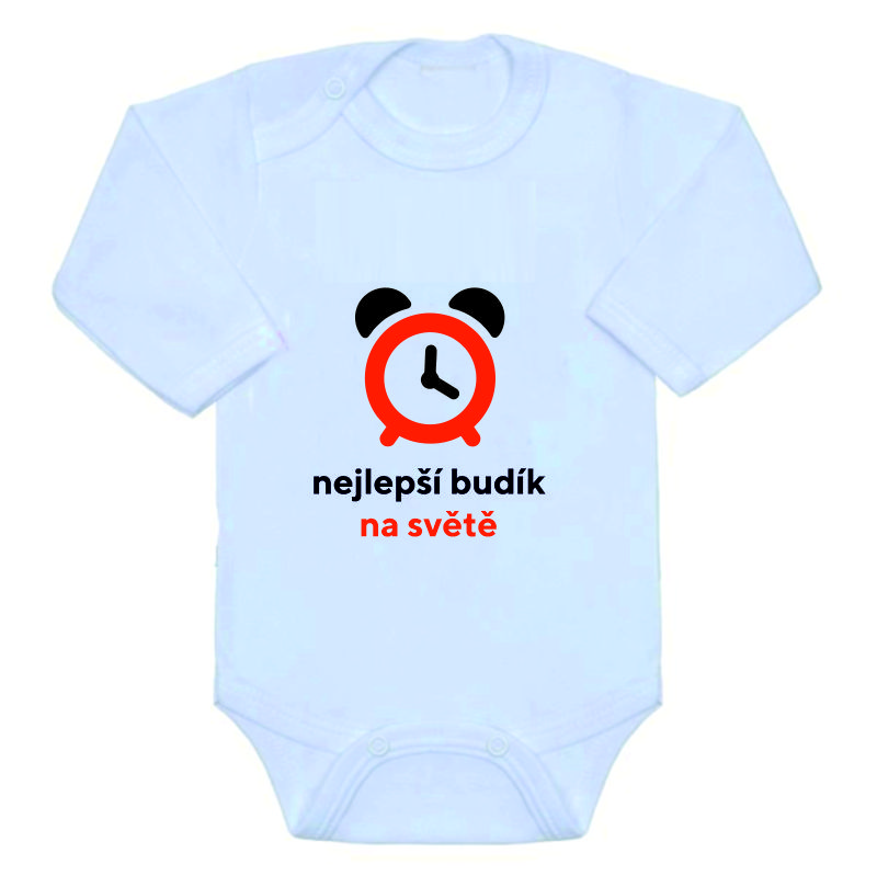 Dětské vtipné body Gama nejlepší budík na světě vel.56