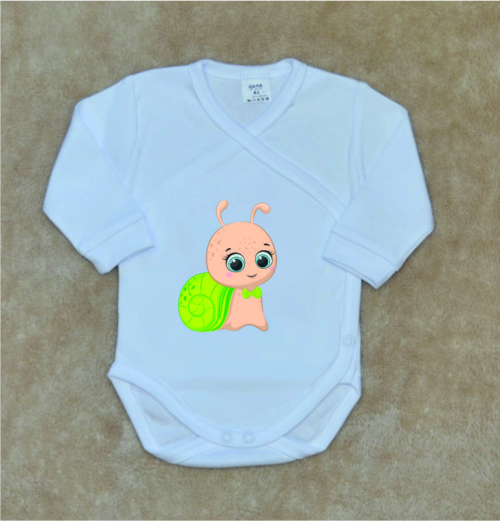 Kojenecké zavinovací body Gama zelený šneček