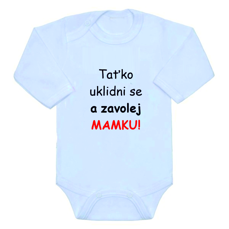 Kojenecké vtipné body Gama, zavolej mamku vel.50