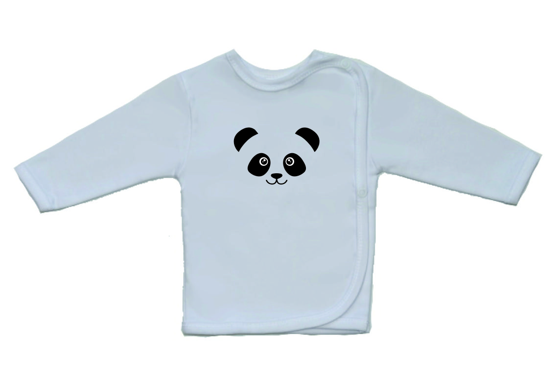 Košilka pro miminko Gama větší obrázek smile panda vel.52