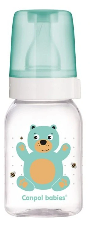 Láhev s potiskem Canpol babies CUTE ANIMALS 120ml