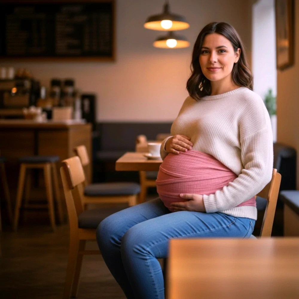 Mušelínový zavinovací šátek po porodu, Dětský svět, starofialový 3 m