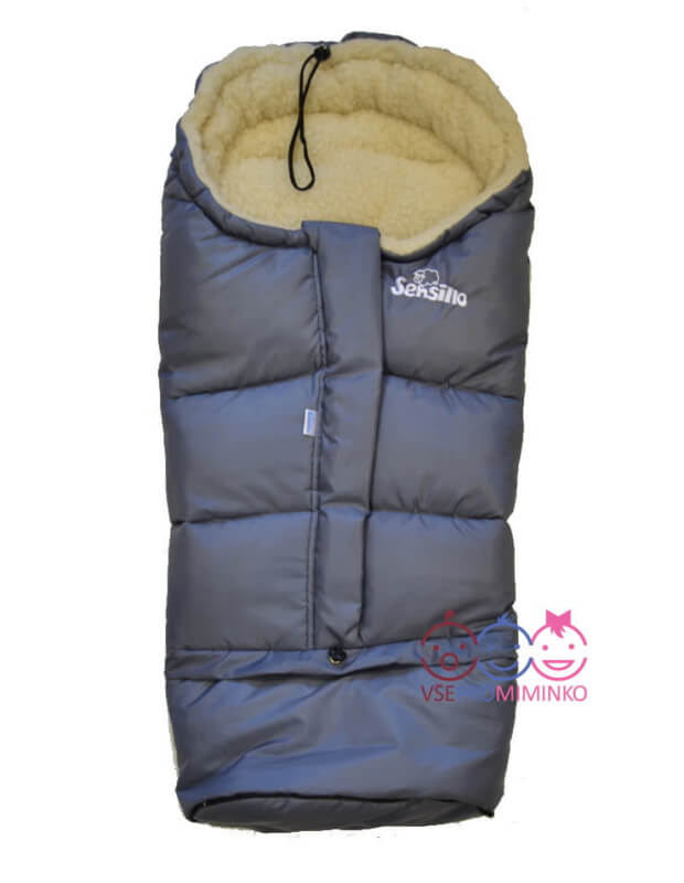 Zimní fusak Sensillo COMBI 3v1 BERÁNEK graphite