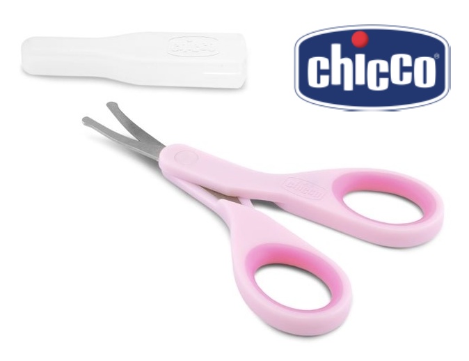 Kojenecké nůžky Chicco růžové