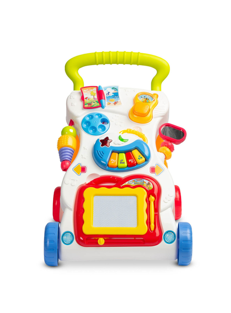 Dětské hrající edukační chodítko TOYZ duhové 