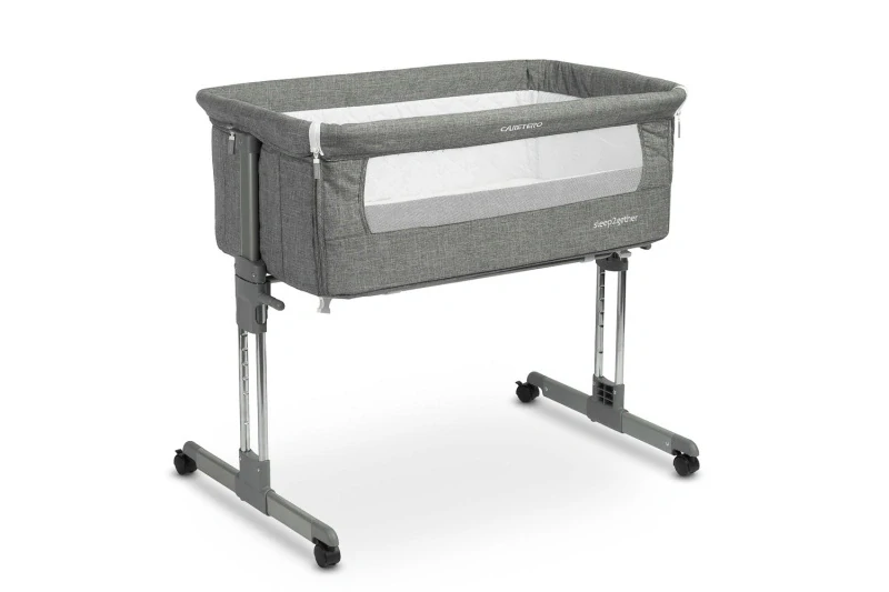 Dětská přístavná postýlka Caretero Sleep2gether 2v1 Grey