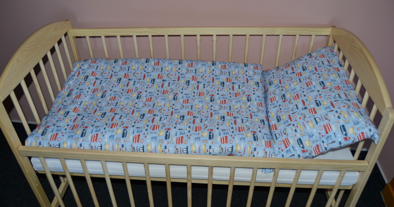 Povlečení do postýlky Dětský svět bavlněné JERSEY 