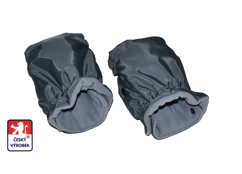 Zimní fusak do kočárku s rukávníkem Dětský svět WINTER SPORT grey/light grey