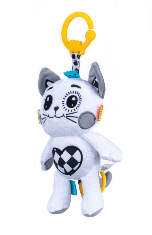 Hrající hračka na kočárek BALIBAZOO Kočička