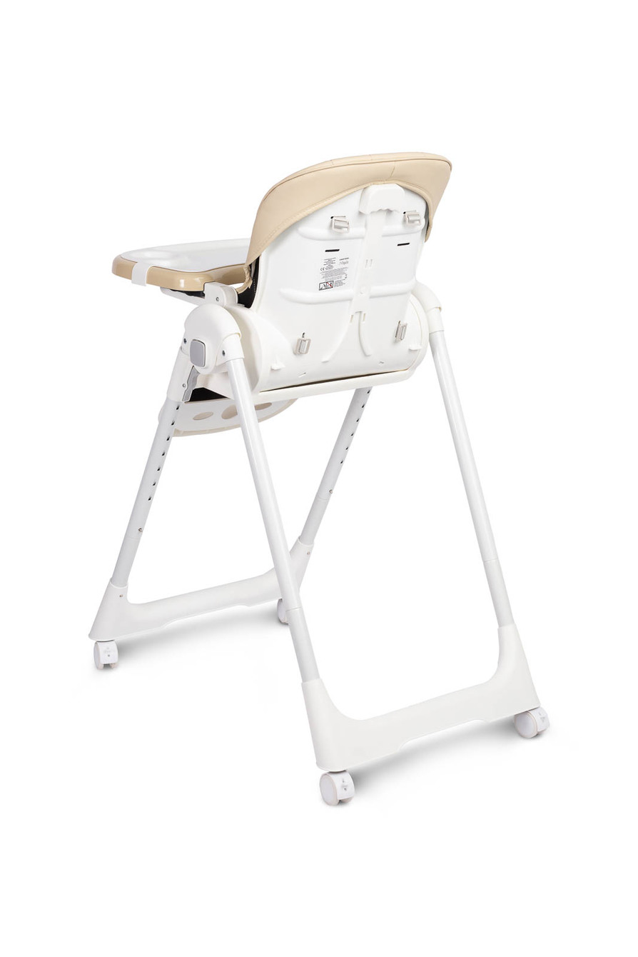 Dětská jídelní skládací židlička CARETERO Megalo beige