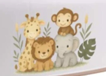 Dětský stupínek Keeeper Madagaskar – protiskluzový stupínek pro děti