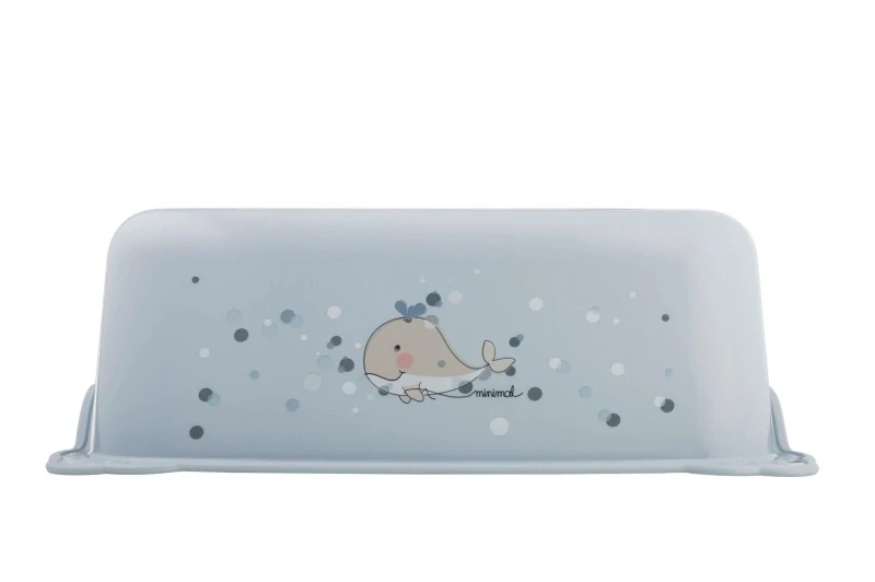 Dětský protiskluzový stupínek MALTEX Velrybka Minimal – Satin Blue