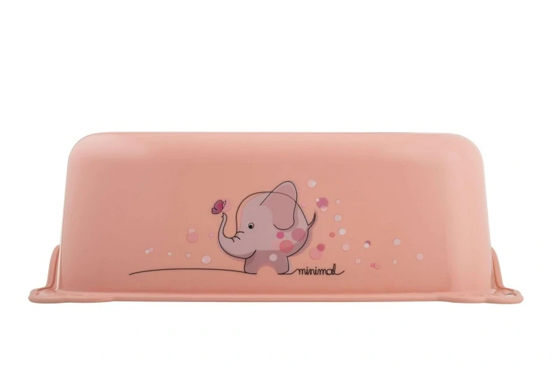 Dětský protiskluzový stupínek MALTEX Sloník Minimal – Peach Rose