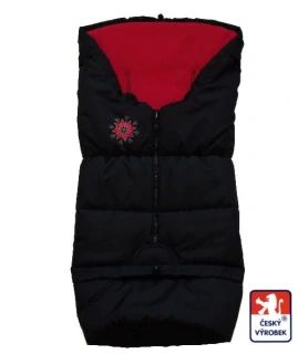 Zimní fusak do sportovního kočárku Dětský svět červený