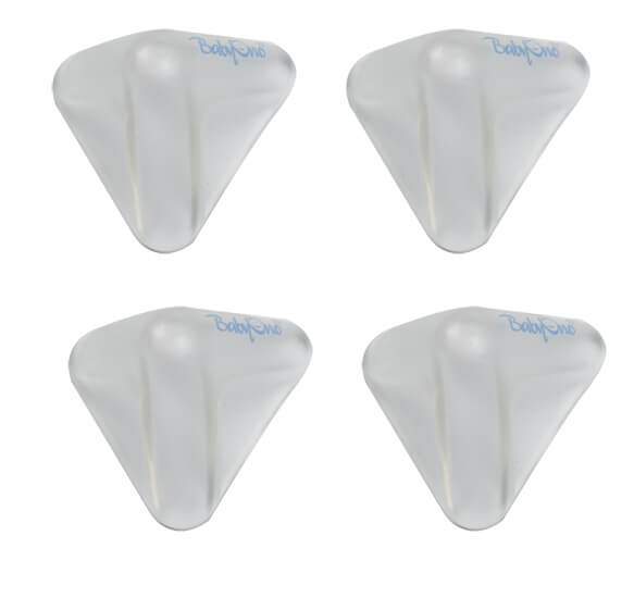 Ochrany rohů Baby Ono trojúhelníkové 4 ks průhledné