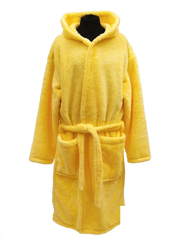 Dětský župan Dětský svět žlutý Lamový velikost 122