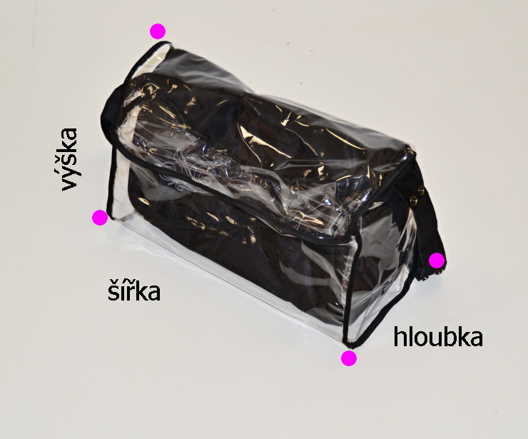 Univerzální pláštěnka na tašku kočárku – bezftalátová fólie, česká výroba | Dětský svět Fulnek