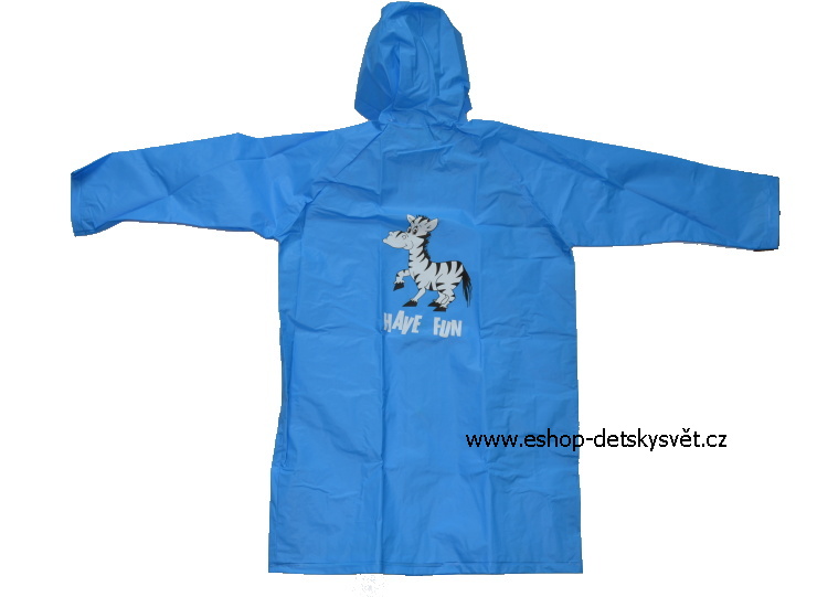 Dětská pláštěnka Viola modrá velikost 110