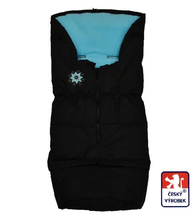 Dětský rostoucí fusak Dětský svět combi 3v1 winter bag tmavě tyrkysový