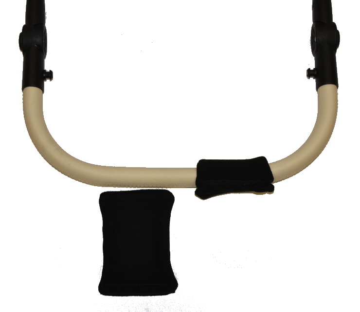 Zimní ochrana madla kočárku Dětský svět černá