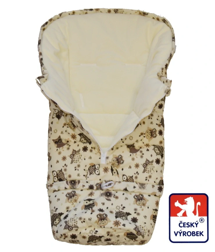 Dětský fusak Dětský svět combi 3v1 SOVA winter bag