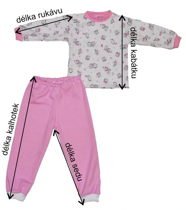 Chlapecké pyžamo Dětský svět modré