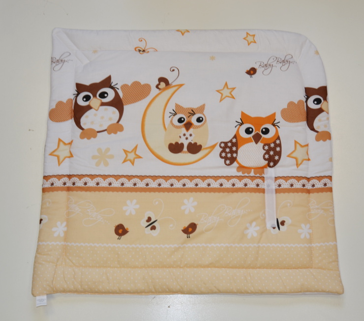 Kojenecká rychlozavinovačka Dětský svět noční Sova béžová 90x90