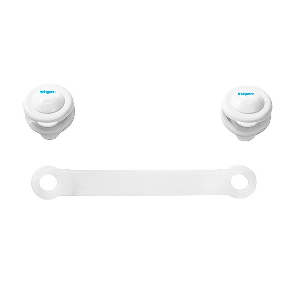 Pojistky na šuplíky a ledničky Baby Ono 2ks bílé 953/01