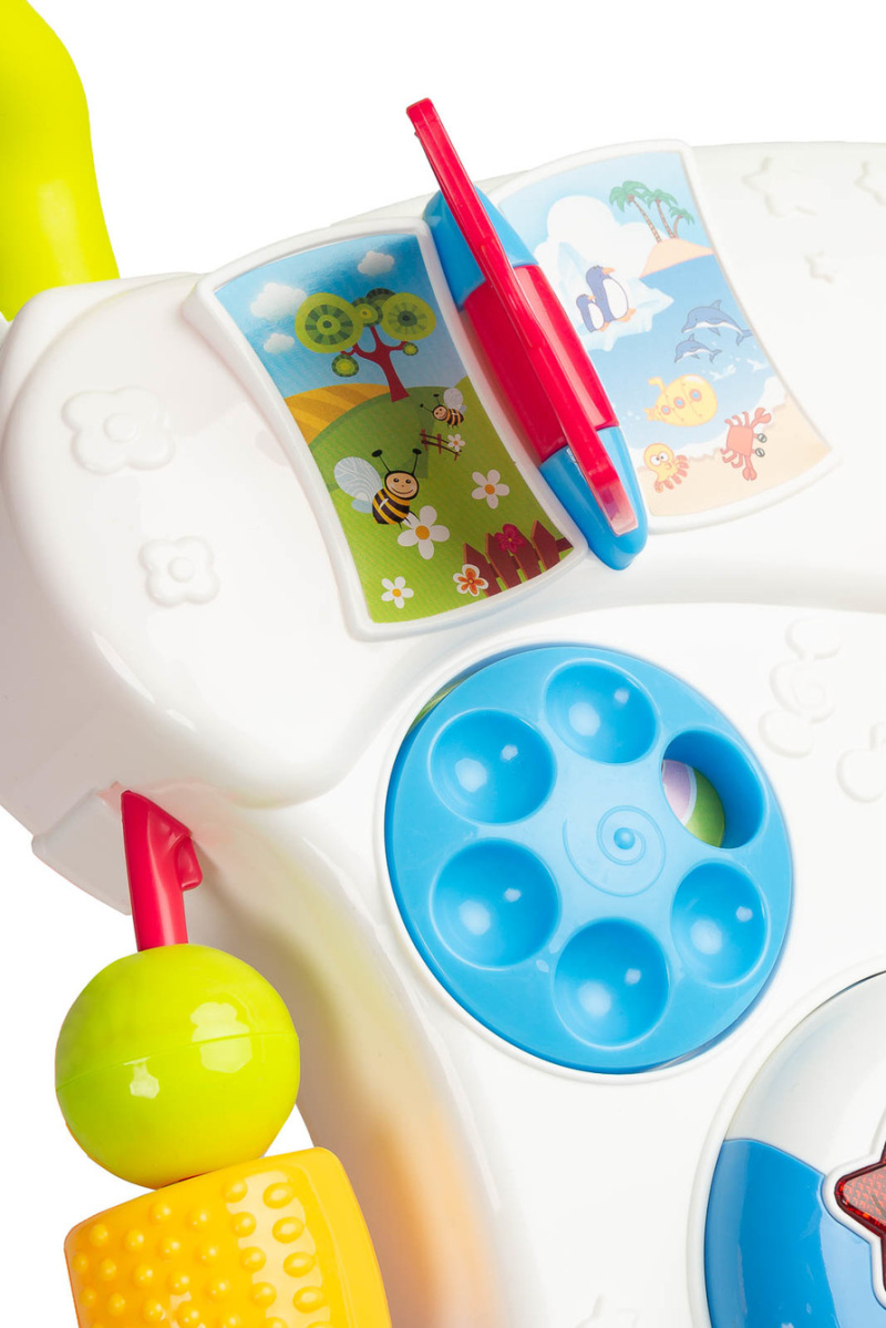 Dětské hrající edukační chodítko TOYZ duhové 